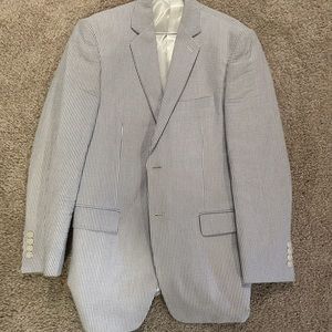 Seersucker Blazer